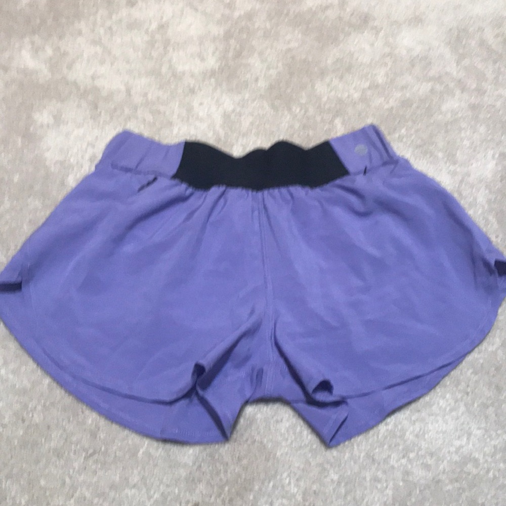 Purple Maternity Athletic Shorts